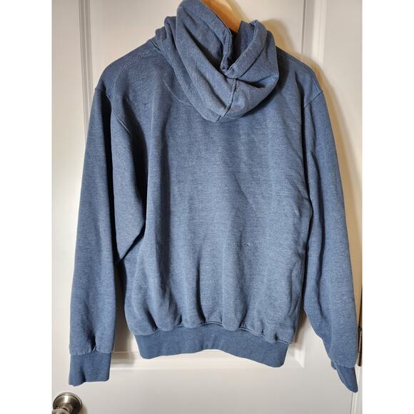 NEW ORLEANS French Quarter Blue Heavy Active Pullover Hoodie SZ M - Picture 2 of 10